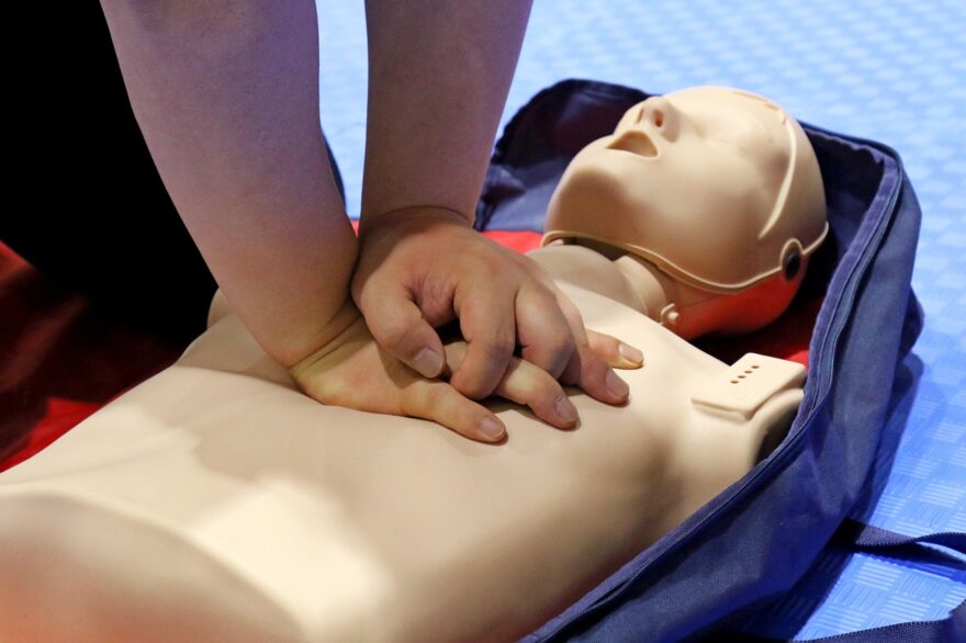 CPR training